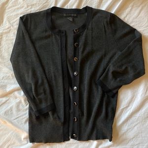 Black/dark grey cardigan with buttons